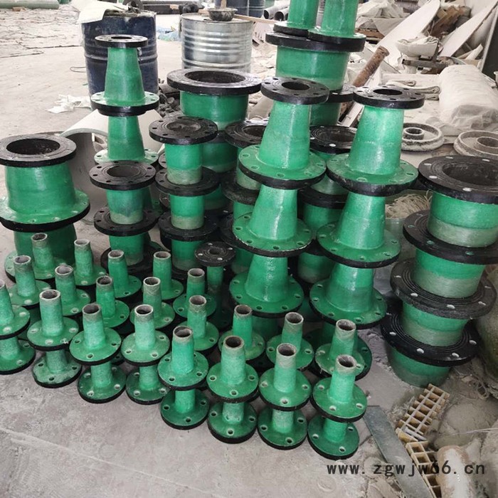鸿硕 玻璃钢净化塔法兰 玻璃钢管件法兰弯头 玻璃钢喷淋管管件图5