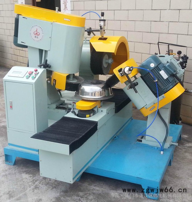 供应伟生PDW3-3P三头端面外圆抛光机（带喷枪）图2