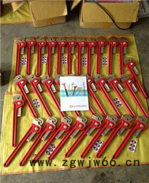 铝青铜防爆管子钳  防爆铜管钳  防爆工具图3