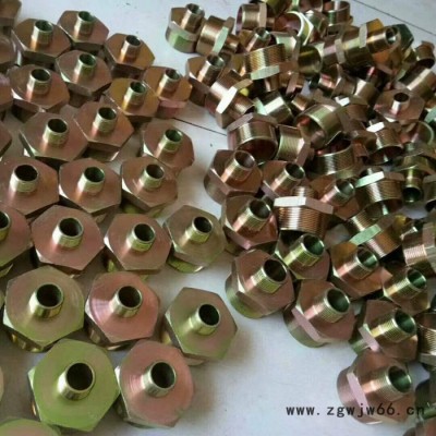 红雷  供应  不锈钢胶管接头   液压管件对丝