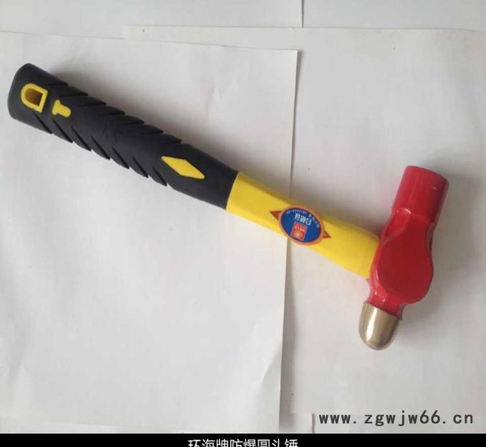 直销胡桃木柄铜锤 防爆圆头锤 防爆工具铜大锤直销图3