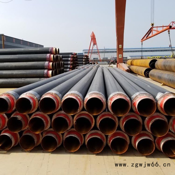 防腐保温管件  聚氨酯保温钢管 钢套钢保温管图8