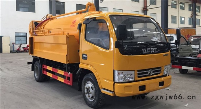 路面清洗车** 高压清洗喷枪 河北改装二手吸污车图4