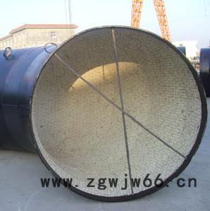 海浩厂家销售耐磨管件双金属 陶瓷贴片弯头90° 219*10  现货销售图3