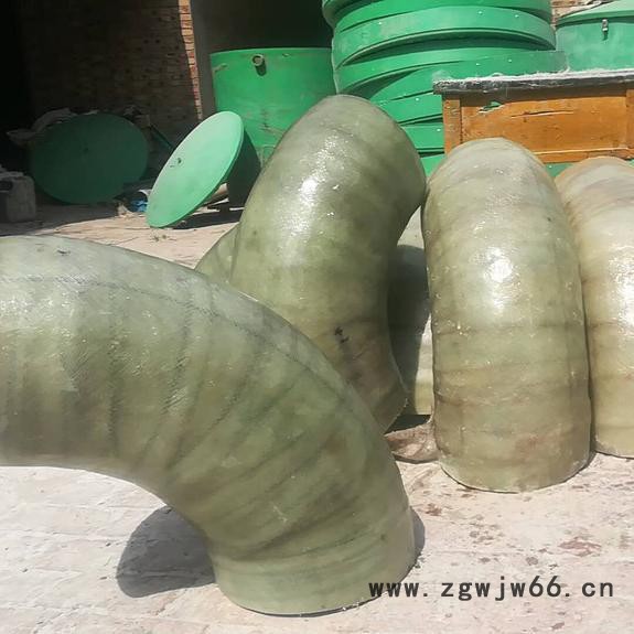 鸿硕 玻璃钢弯头 玻璃钢管件三通弯头 玻璃钢法兰弯头 管件弯头图4