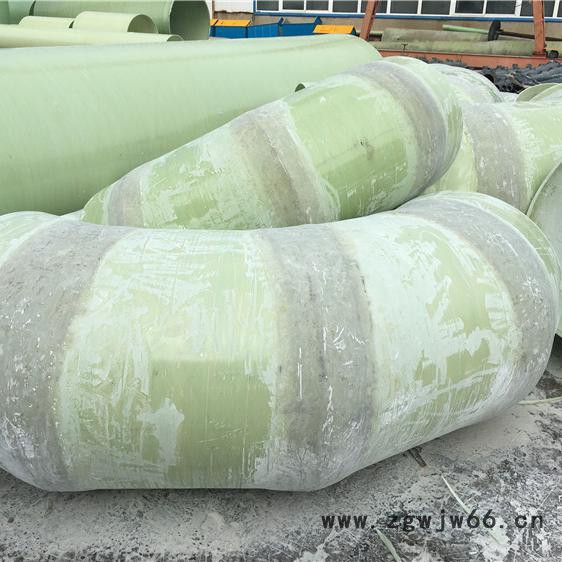 鸿硕 玻璃钢弯头 玻璃钢管件三通弯头 玻璃钢法兰弯头 管件弯头图7