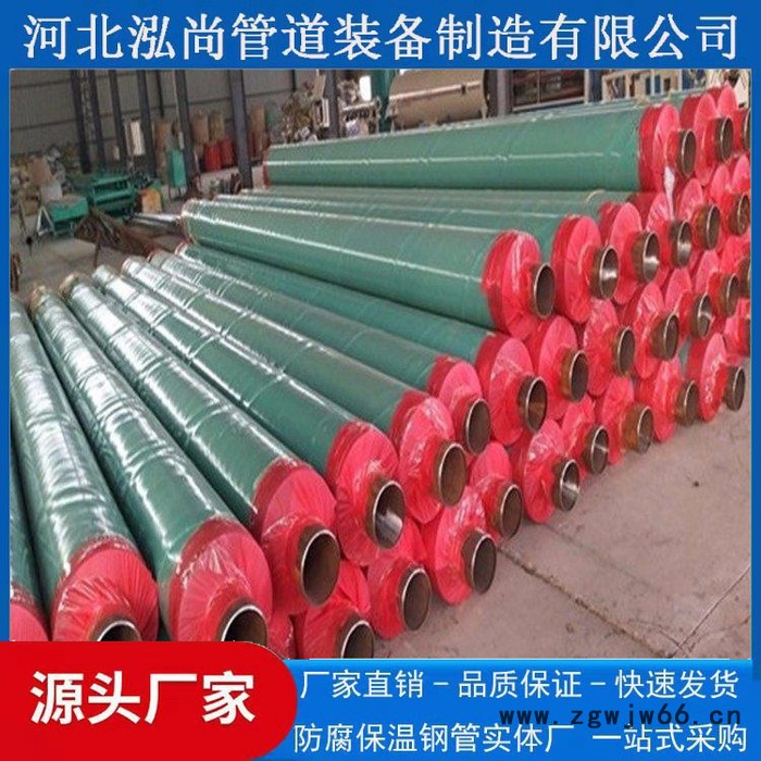 河北泓尚管道 预制保温钢管 保温管件 钢套钢保温管欢迎采购图5