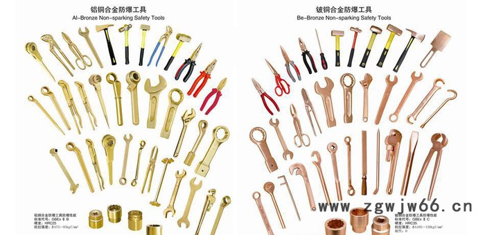 批发/订制防爆钩形扳手 铜制勾型扳手 防爆工具 月牙扳手图2