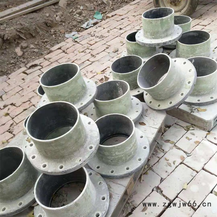 鸿硕 玻璃钢管件法兰弯头 玻璃钢净化塔管件 玻璃钢法兰片图6