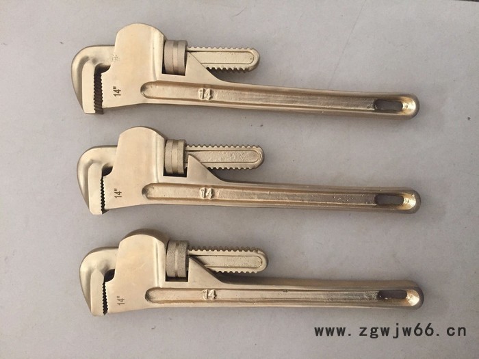 新华防10寸防爆管子钳,铜合金防爆手钳,防爆英式管子钳价格优,防爆工具**图4