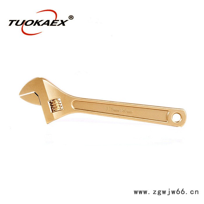 厂家专业生产防爆工具  防爆活动扳手  铜活络扳手6寸8寸10寸12寸15寸18寸24拓开品牌图2