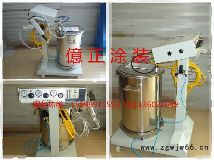 韩国KCI801款手动喷枪 自动喷枪单枪 可改国产机通用 KCI粉泵 喷嘴电极针 粉泵 高压包图2