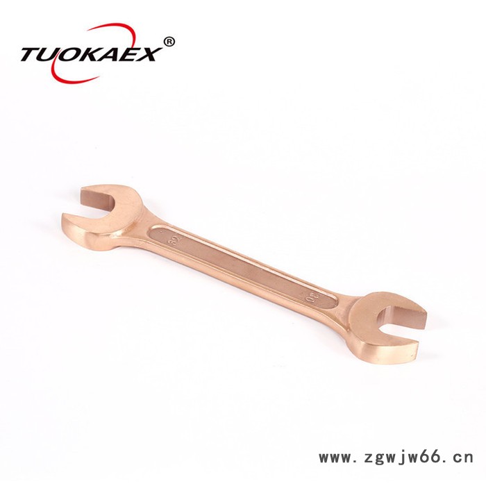 TUOKAEX/拓开 防爆工具 防爆双头呆扳手 防爆双头开口扳手 铜扳手防爆扳手双呆扳手图4