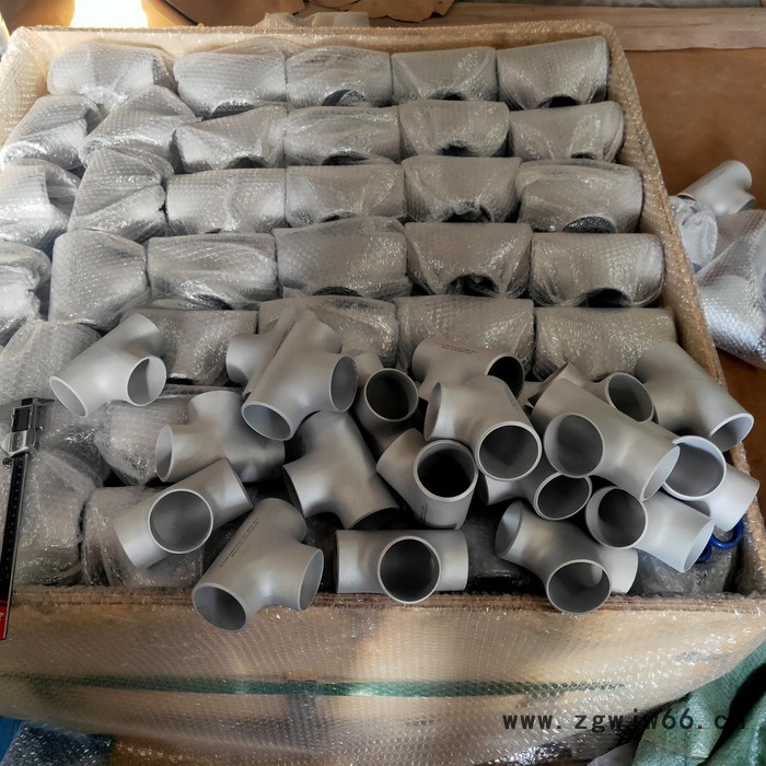 淦晟DN50三通 铝三通 生产铝6061 6063 5083等铝材质三通 管件出口铝材质管件图5