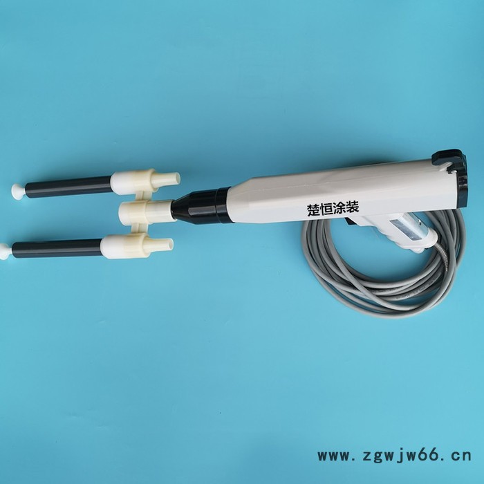 双枪头KCI静电粉末喷枪 静电粉末喷粉枪 喷塑枪 塑粉枪 静电喷涂设备 ** 质量保证图3