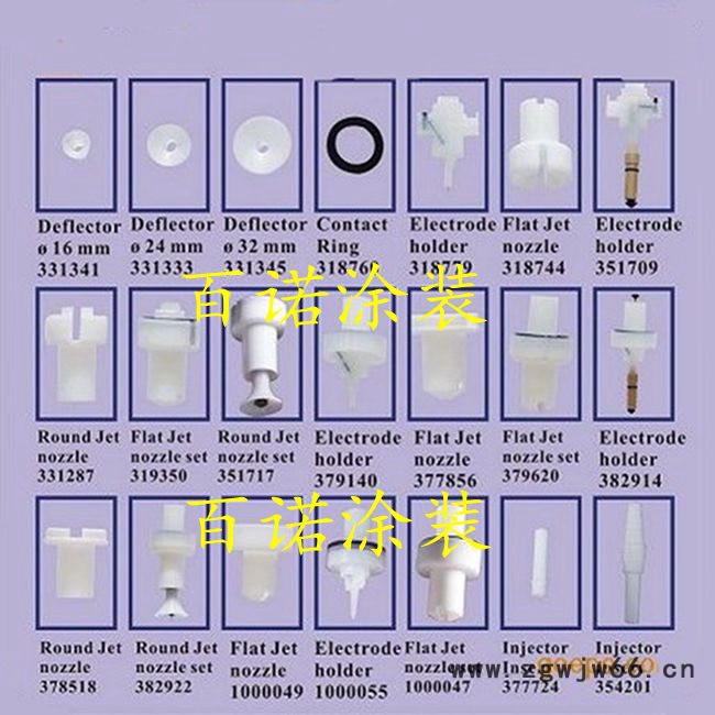 供应金马喷枪电极针 金马OPT扁平电极 金马文氏管批发图3