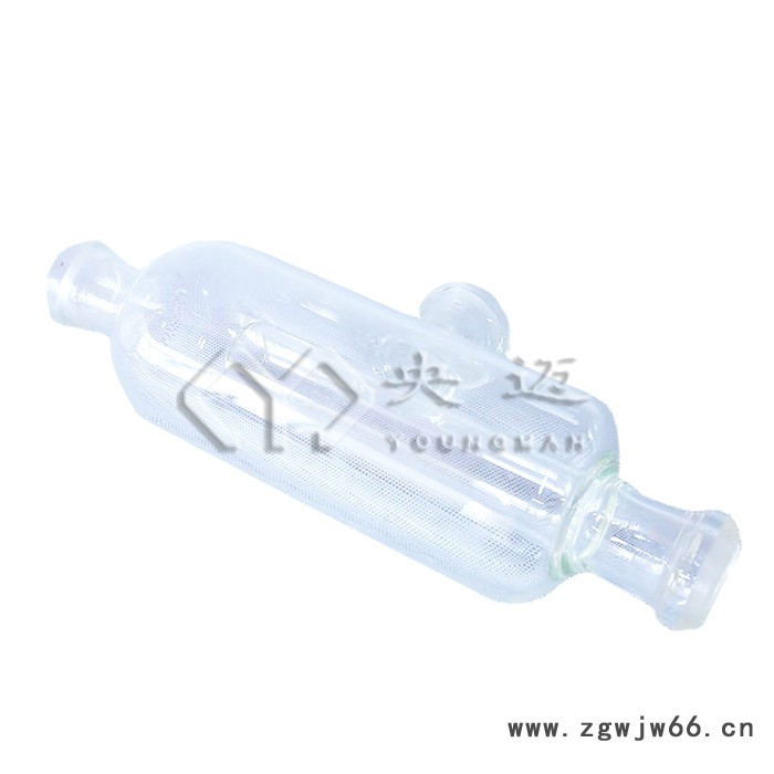 央迈科技 玻璃液封瓶 厂家定制 各型号高硼硅玻璃管件图7