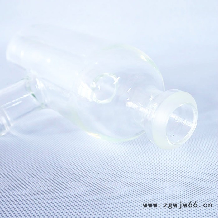 央迈科技 玻璃液封瓶 厂家定制 各型号高硼硅玻璃管件图2