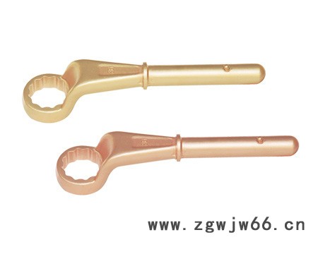 中泊**桥防牌防爆工具，防爆敲击梅花扳手，防爆敲击呆扳手，单头呆扳手， 凸型敲击梅花扳手图5