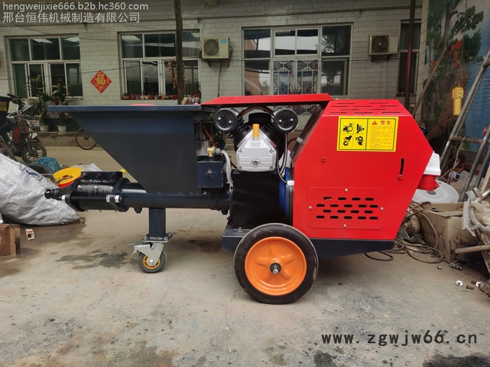 恒伟机械 喷涂机 多工能喷涂机 喷腻子喷涂机 砂浆喷涂机 真石漆喷涂机图8