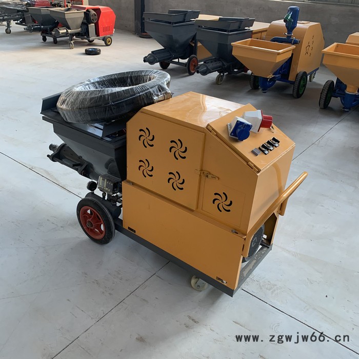 大型喷涂机 双杠喷涂机 小型真石漆水泥砂浆喷涂机图5