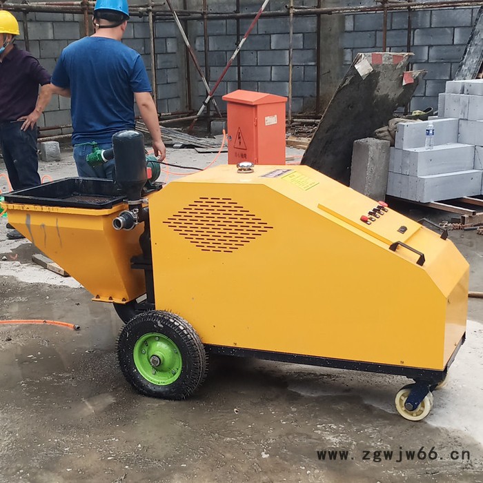 建筑机械 砂浆喷涂机 多功能喷涂机 新款双缸柱塞式喷涂机 砂浆水泥喷涂机 防火材料喷涂机图8