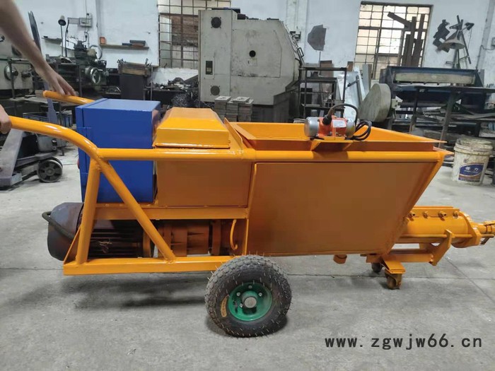 广州鸿业机械 内墙砂浆喷涂机 螺杆泵砂浆喷涂机 喷浆机 注浆机 水泥浆喷涂机 水泥喷涂机 墙面喷涂机图5