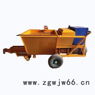 广州鸿业机械 内墙砂浆喷涂机 螺杆泵砂浆喷涂机 喷浆机 注浆机 水泥浆喷涂机 水泥喷涂机 墙面喷涂机图4