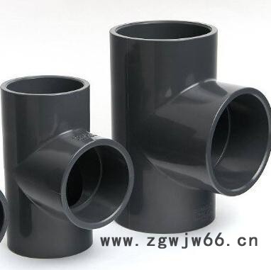 PVC三通轴向型 美标国标管件 pvc三通