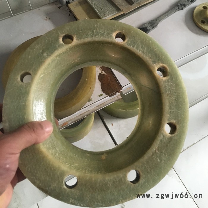 鹰潭 玻璃钢复合法兰 鸿硕玻璃钢压力法兰 玻璃钢净化塔管件图5