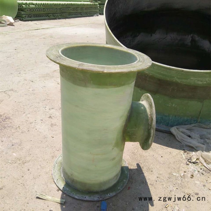 鹰潭 玻璃钢复合法兰 鸿硕玻璃钢压力法兰 玻璃钢净化塔管件图4