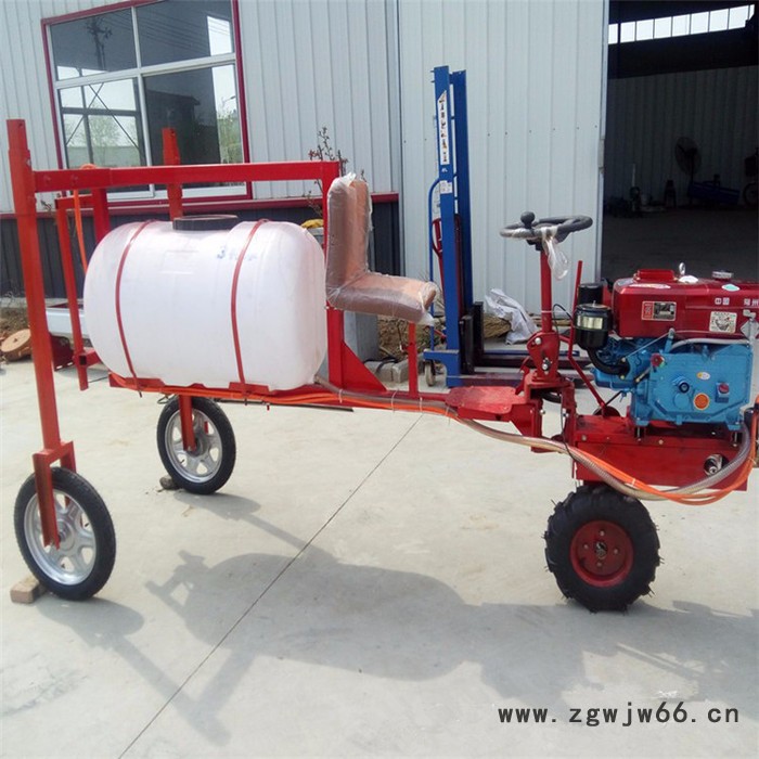高压喷枪打药车 行走式打药机价格 四冲程农作物杀虫喷雾器厂家图6