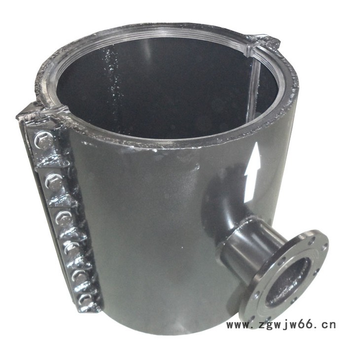 供应球墨管 钢管用 法兰哈夫三通管卡  分水管件 增接口 宝硕出品图8