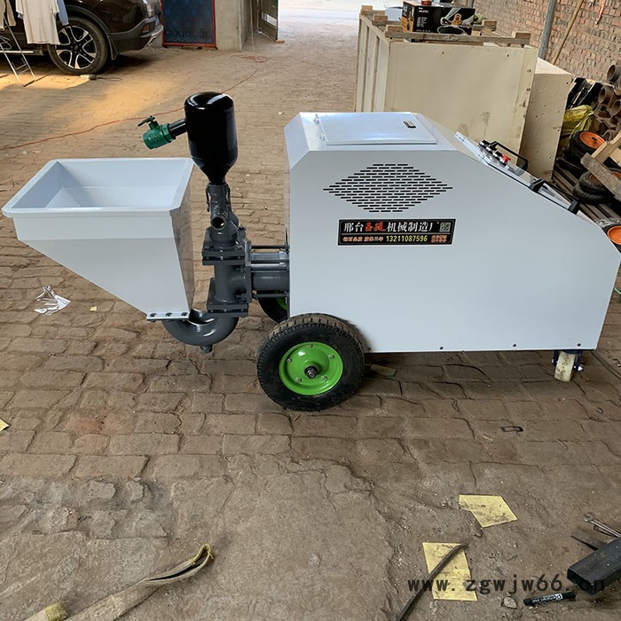 柱塞式喷涂机多功能砂浆喷涂机自动石膏喷涂机双缸喷涂机玉廷厂家图2