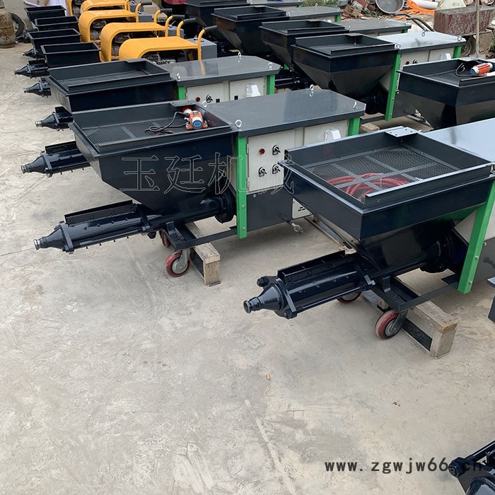 柱塞式喷涂机多功能砂浆喷涂机自动石膏喷涂机双缸喷涂机玉廷厂家图5