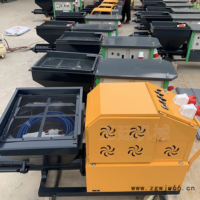 柱塞式喷涂机多功能砂浆喷涂机自动石膏喷涂机双缸喷涂机玉廷厂家图8