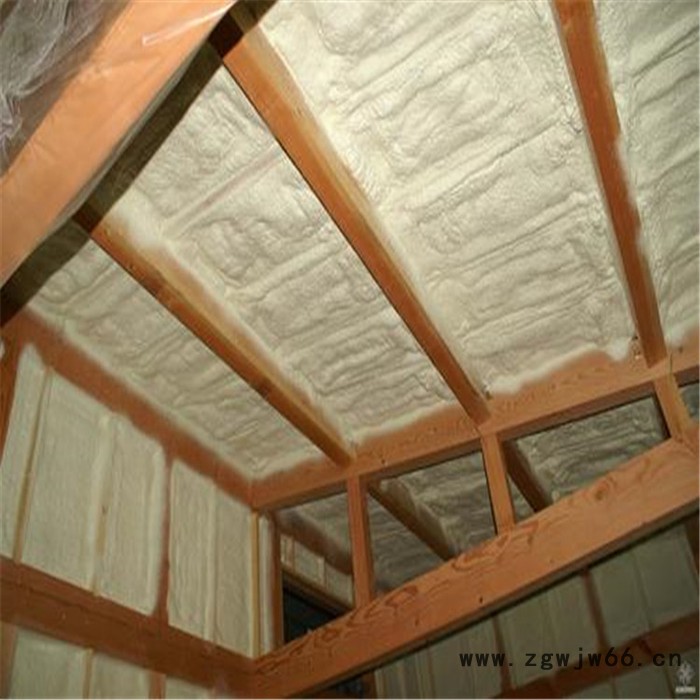 河北茂森 聚氨酯喷涂保温料 屋顶喷涂保温料现场喷涂施工图4