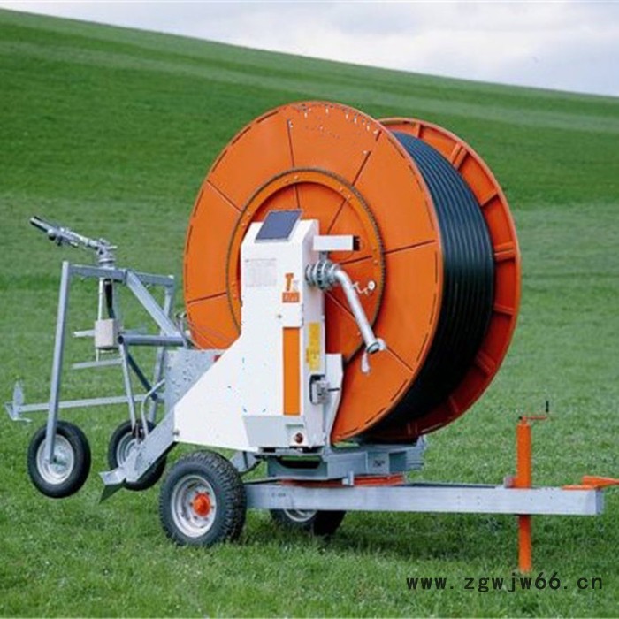 75-300卷盘式喷灌机 水涡轮驱动农用灌溉机 喷枪式灌溉机图4