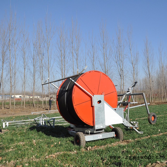 75-300卷盘式喷灌机 水涡轮驱动农用灌溉机 喷枪式灌溉机图5