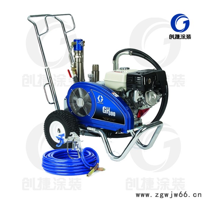 原装GH300固瑞克喷涂机涂料喷涂机液压无气喷涂机隧道桥梁喷涂机图5