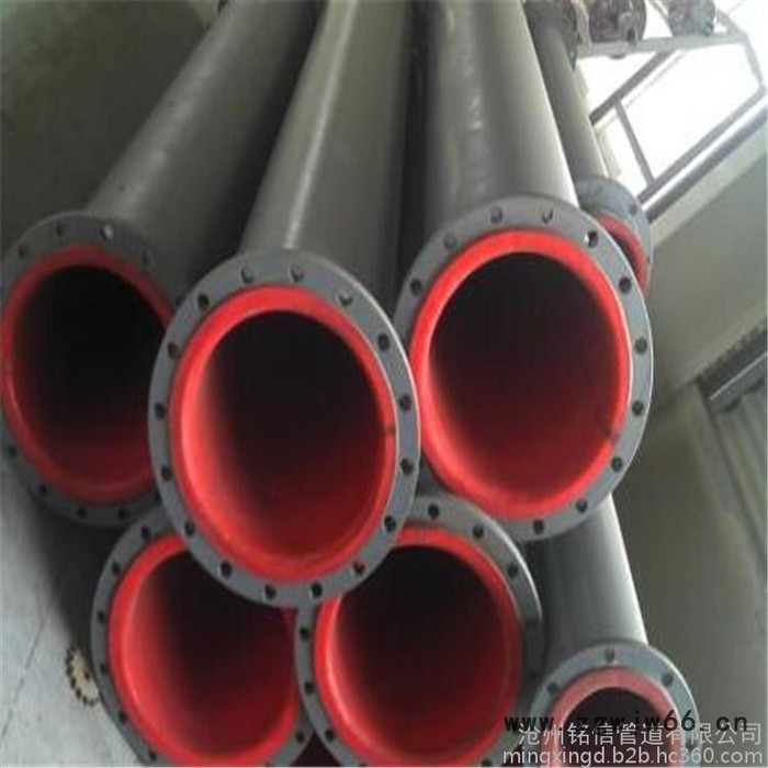 铭信管道供应 衬PP钢管   衬塑钢管 衬塑PO管件法兰连接安装方便图2