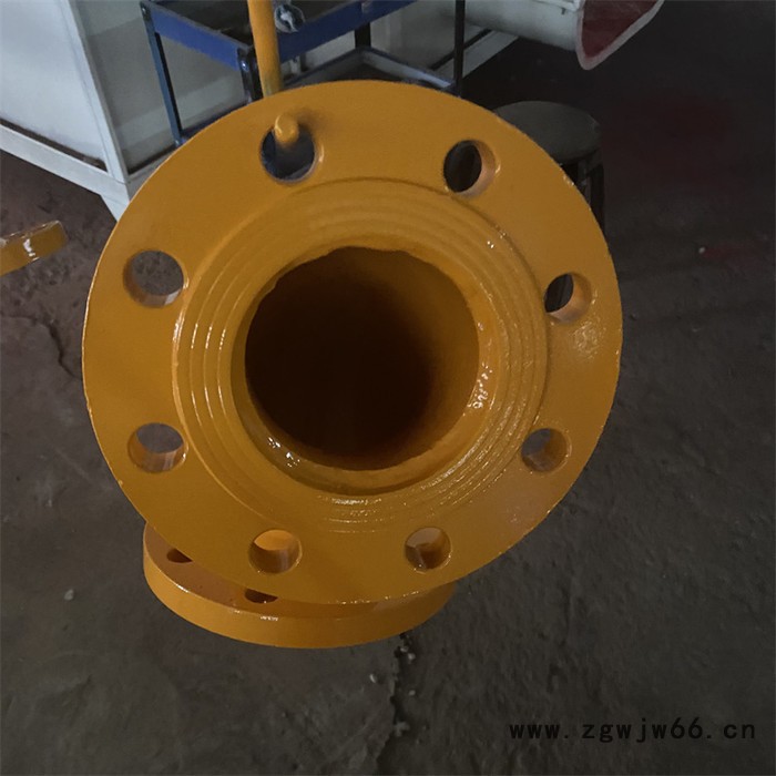 龙塑 涂塑喷涂焊接件 喷涂弯头 厂家工艺图3