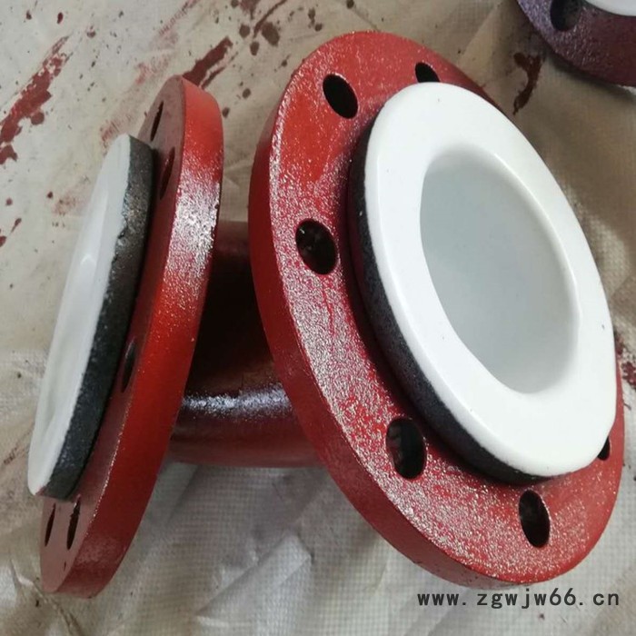 沧浩管道生产加工内衬聚四氟乙烯管件 化工用碳钢衬四氟管件 批发钢衬四氟三通图2