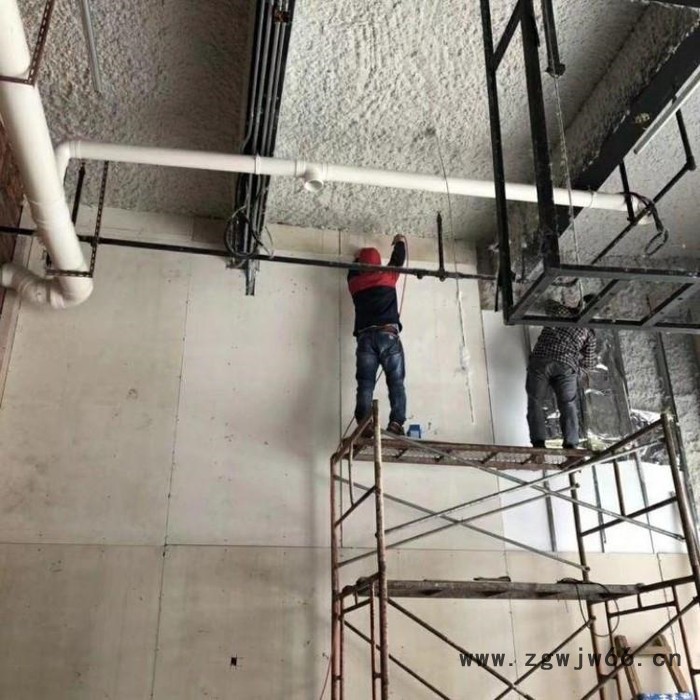 瀚晴厂家价格 无机喷涂纤维 无机纤维喷涂 手续齐全图2