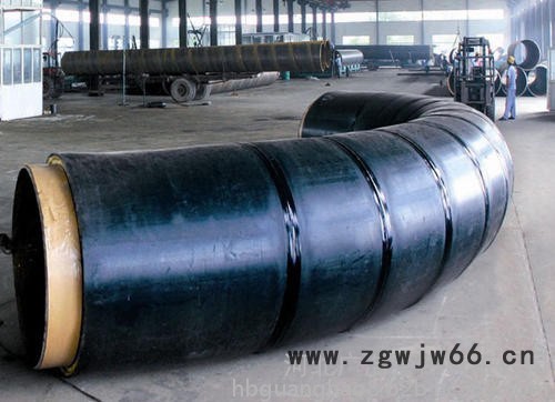 预制保温补偿弯头  保温管件   广浩钢套钢保温弯管厂家图3