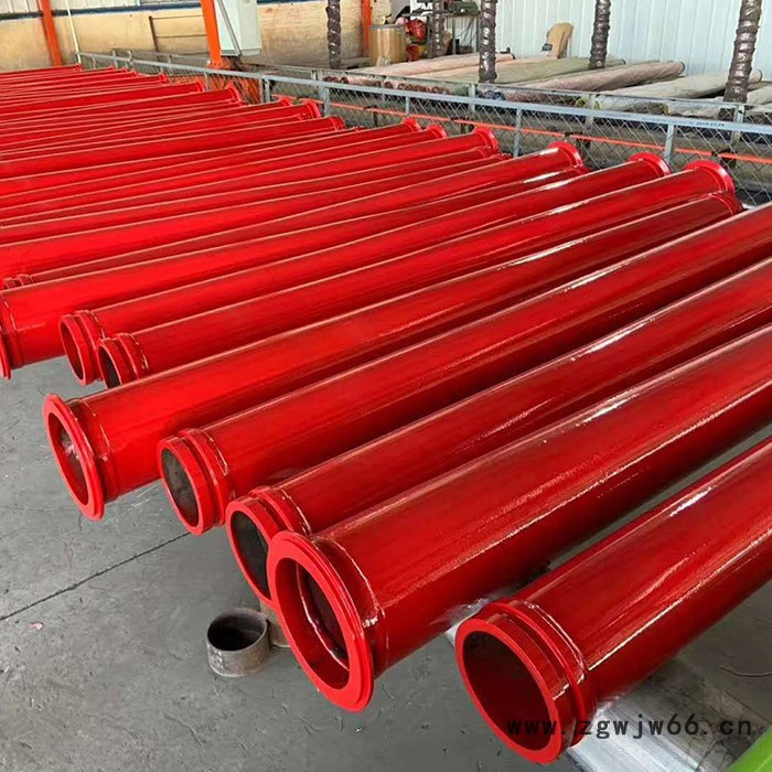 吉达重工生产  泵车管件  混凝土泵管  125高压耐磨直管   欢迎咨询图4