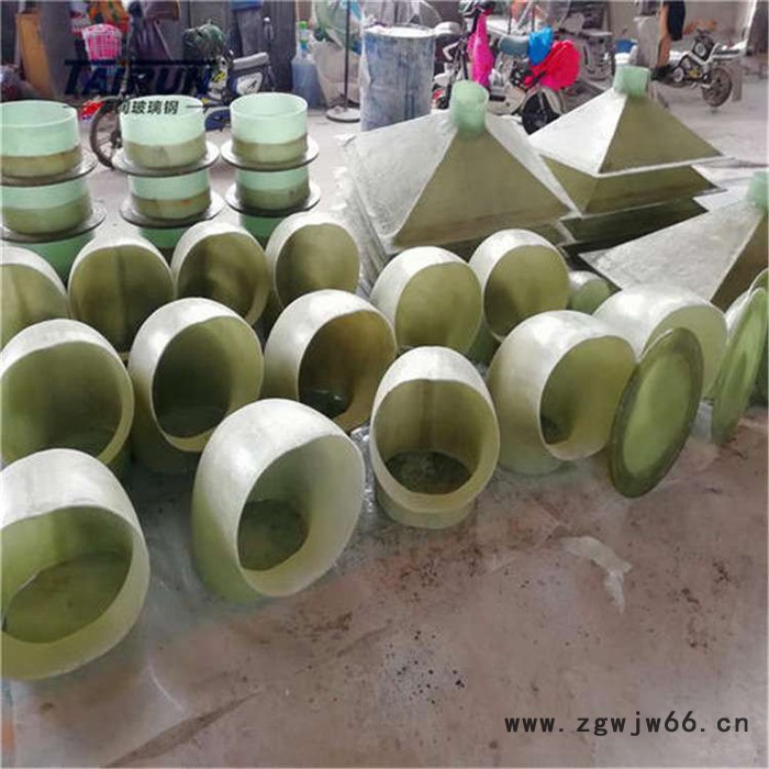 正宏 供应 玻璃钢法兰 玻璃钢管件 三通图2