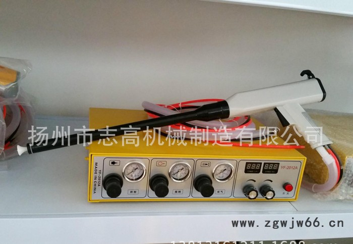 控制器和加长喷枪 志高涂装喷塑机 智能数字显示  专喷凹槽深图2