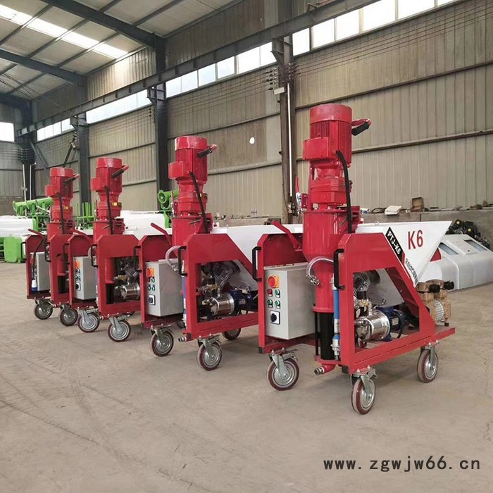 荣秉 全自动石膏喷涂机厂家 多功能水泥喷涂机图6