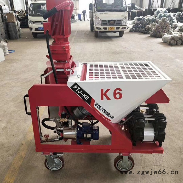 荣秉 全自动石膏喷涂机厂家 多功能水泥喷涂机图2